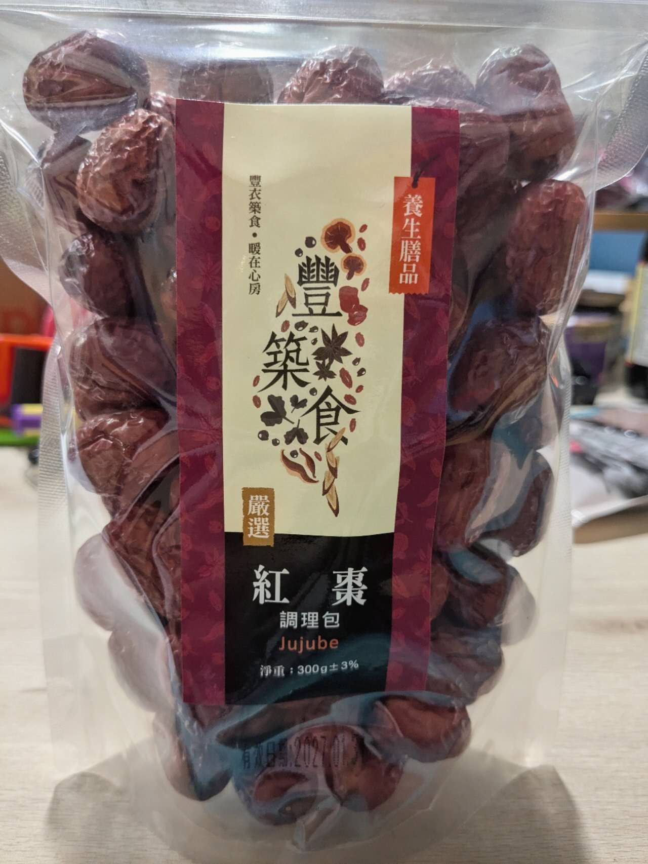 義昌 - 豐築食 嚴選紅棗 Red Dates (300g)